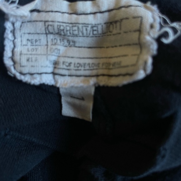 CURRENT/ELLIOTT Rare Punk Laureate T-Shirt Black Tee Vintage Patti Smith 1970s S - Picture 9 of 11